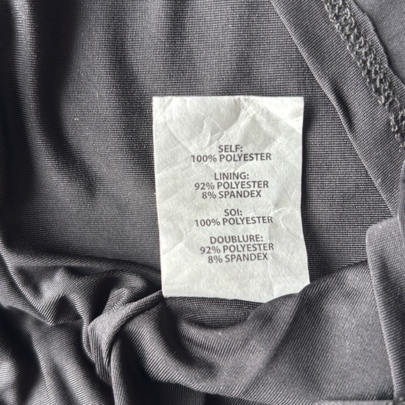 Ramy Brook Melinda Chevron Knit Mock Neck Top Size Large NWT - Picture 6 of 8